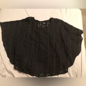 Black See Through Top